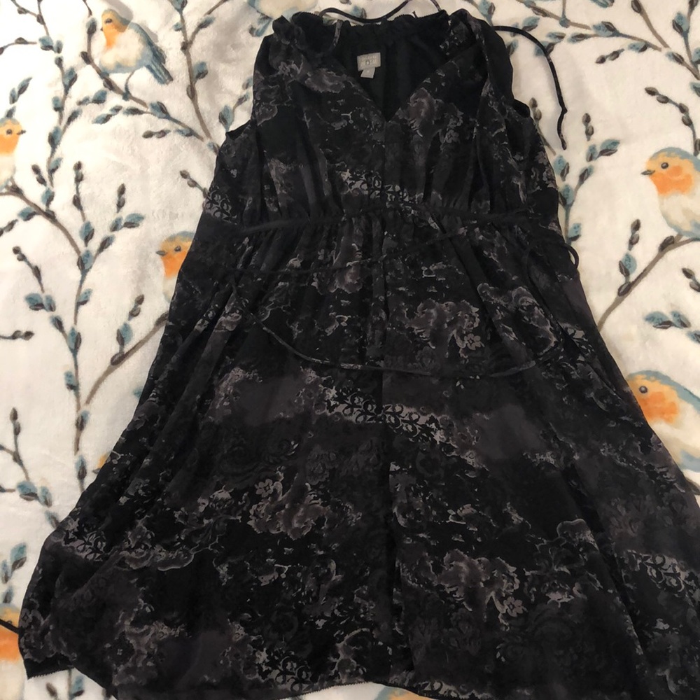 Converse purple/black sleeveless dress sz S